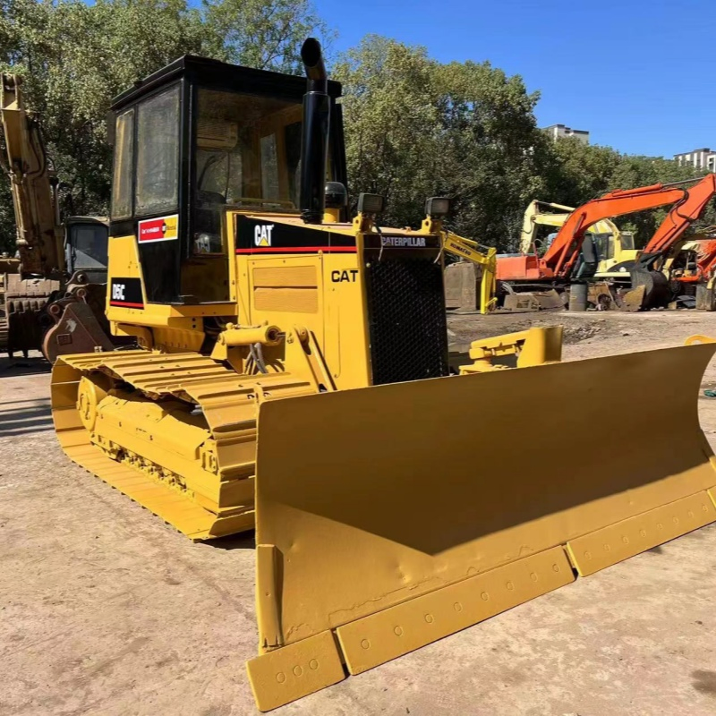Bulldozer Caterpillar Usado de Alta Calidad Bulldozer Cat D5c D6 D8 Bulldozer de Cadenas Bulldozer de Oruga