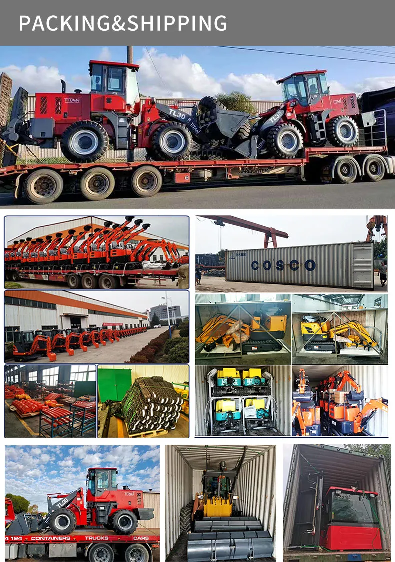 Embalaje y Envío de Mini Excavadoras
