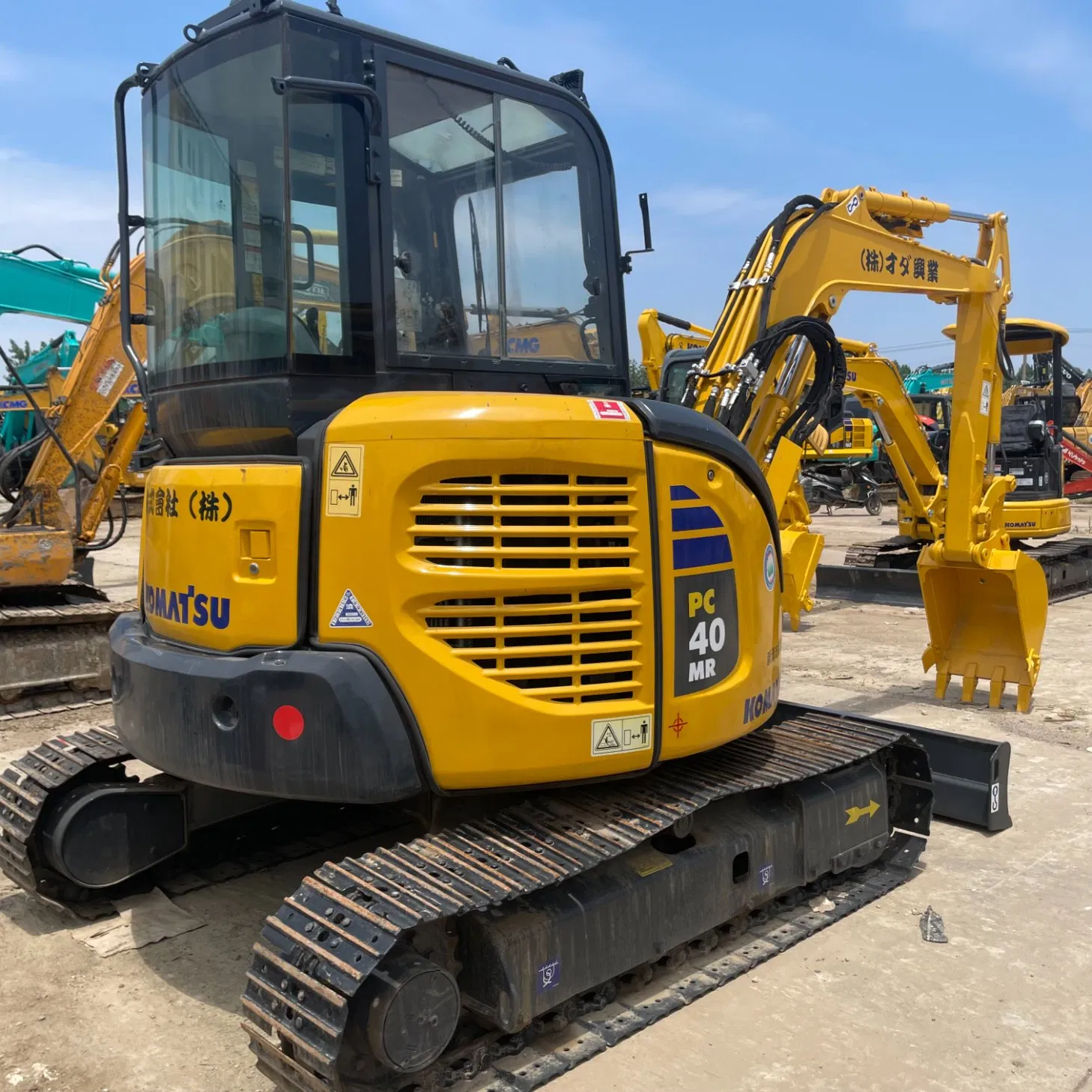 Excavadora Komatsu Usada PC55 PC60 PC70 Precio Bajo/Japón Hacer Excavadora Komatsu PC40 PC35 Mini Excavadora Hidráulica de Oruga en Venta
