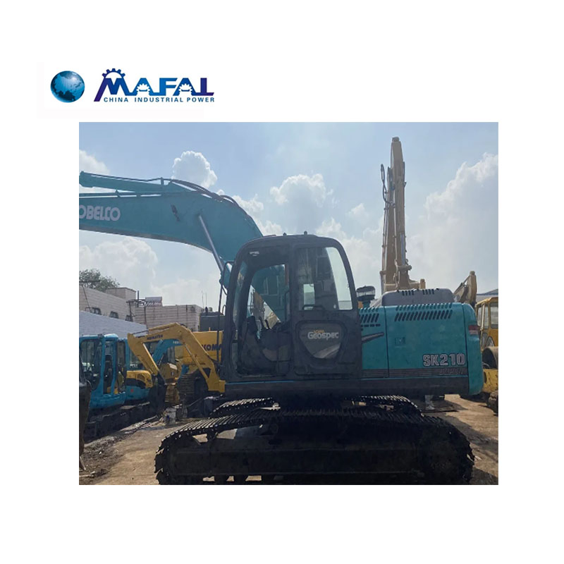 Excavadoras usadas Mini Kobelco 21t Sk210 Excavadora de oruga en venta