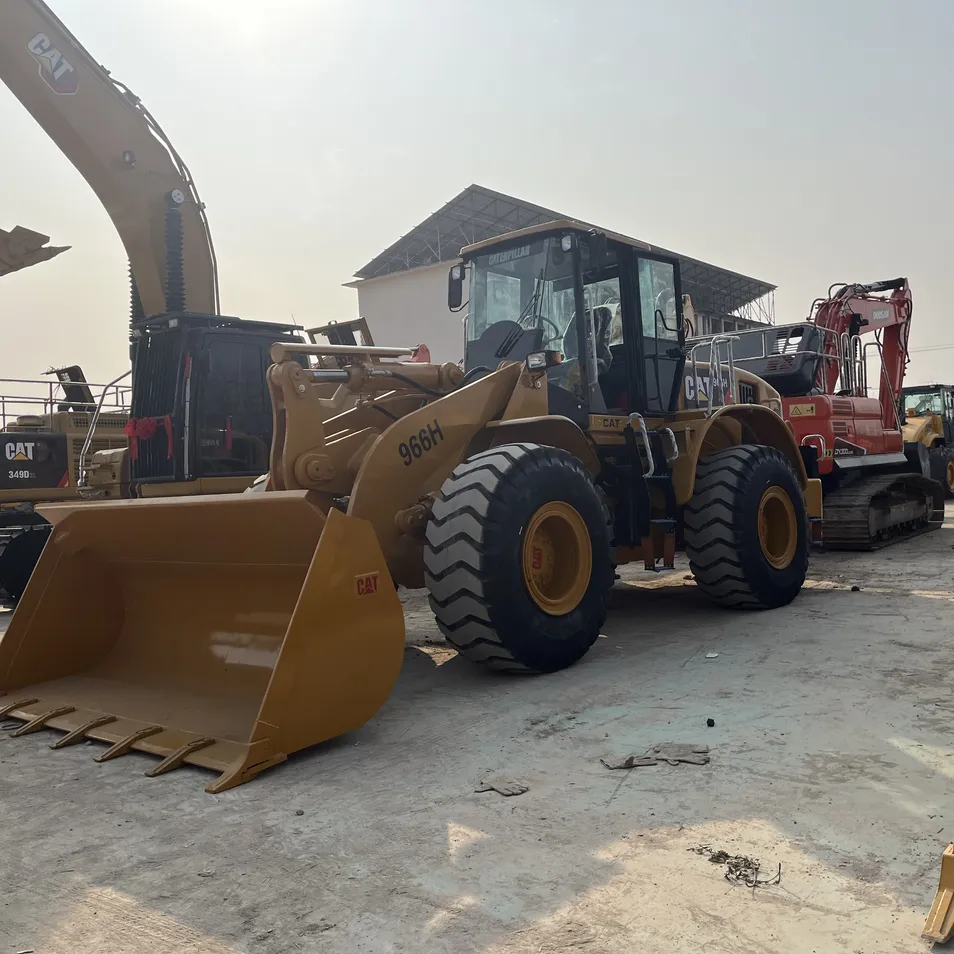 Bien Mantenido Piezas Originales Confiable Usado Cat966h Cat950gc Cargadora de Ruedas