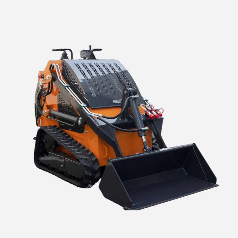 Cargadora de orugas compacta personalizable OEM robusta con CE, mini excavadora de orugas, cargadora de orugas pequeña hidráulica usada para la venta