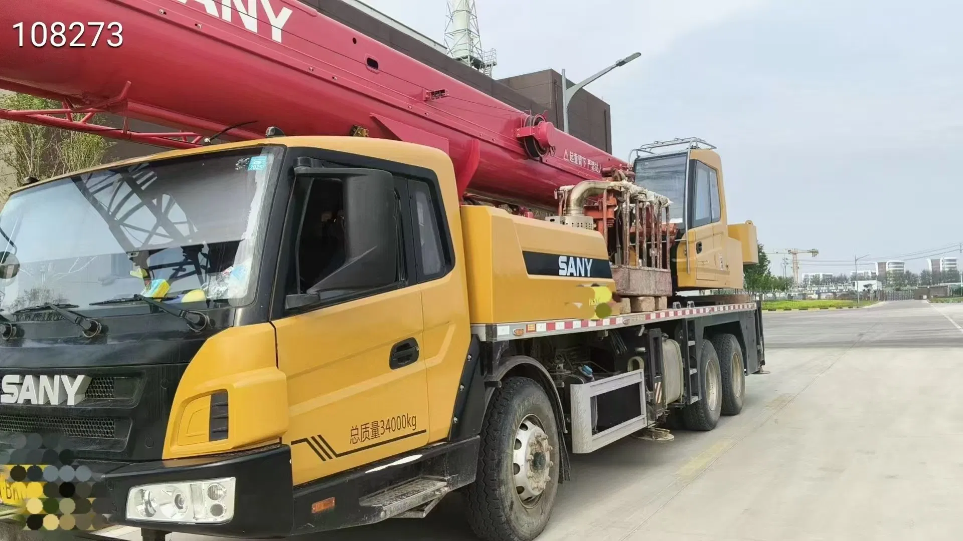 Sany 25t/40t/55t Grúa Móvil Usada Grúa de Camión Grúa Todo Terreno 25 Toneladas
