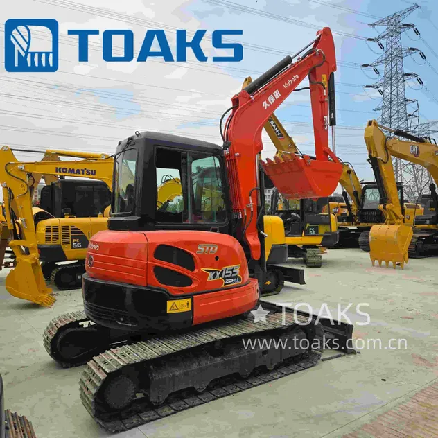 Excavadora de oruga mini Kuobota usada de Japón Kx155 Kx165 Kx135 Kx183 Kx163 para construcción, paisajismo y trabajo agrícola con sistema hidráulico certificado por EPA y CE