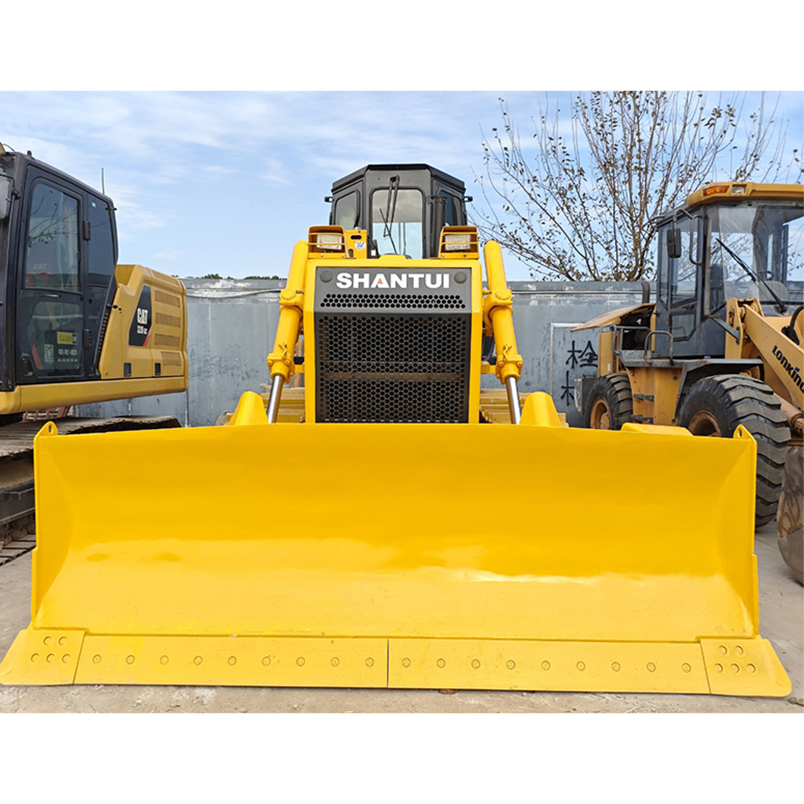 Mercado de Bulldozers Usados en Shanghái Suministro de Marca China Shantui SD16 Bulldozer de Orugas