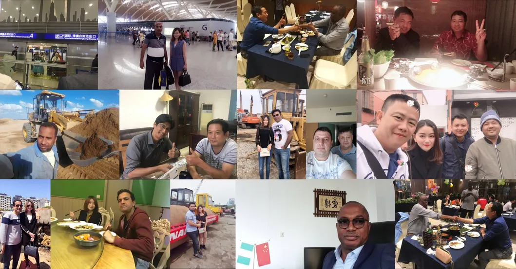 Cooperación y visitas de clientes