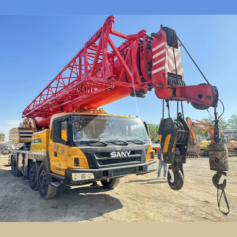 Sany 75t 75ton Grúa de camión todoterreno usada Stc750