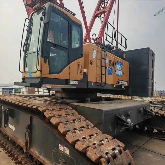 Nuevo Stock Entrante 2021 Año Sany 1500A 150t Grúa Oruga Usada
