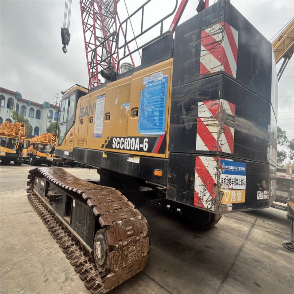 Sany Scc600A Grúa de Oruga Usada 60 Toneladas en Venta