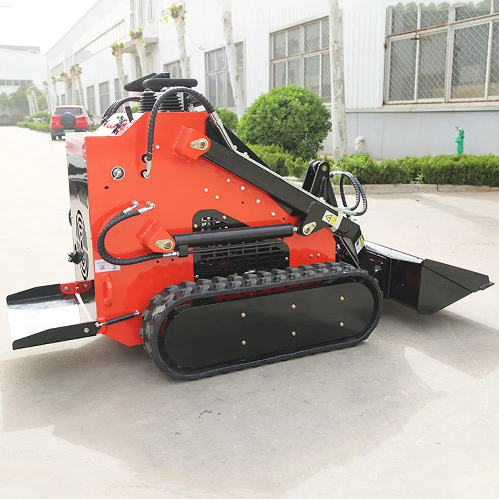 CE EPA Seguimiento Pequeña Rueda Cargadora Diesel Cargadores Mini Cargador Crawler Retroexcavadora Usada Cargadora Mini Tracked Mini Skid Steer Cargadora Mini