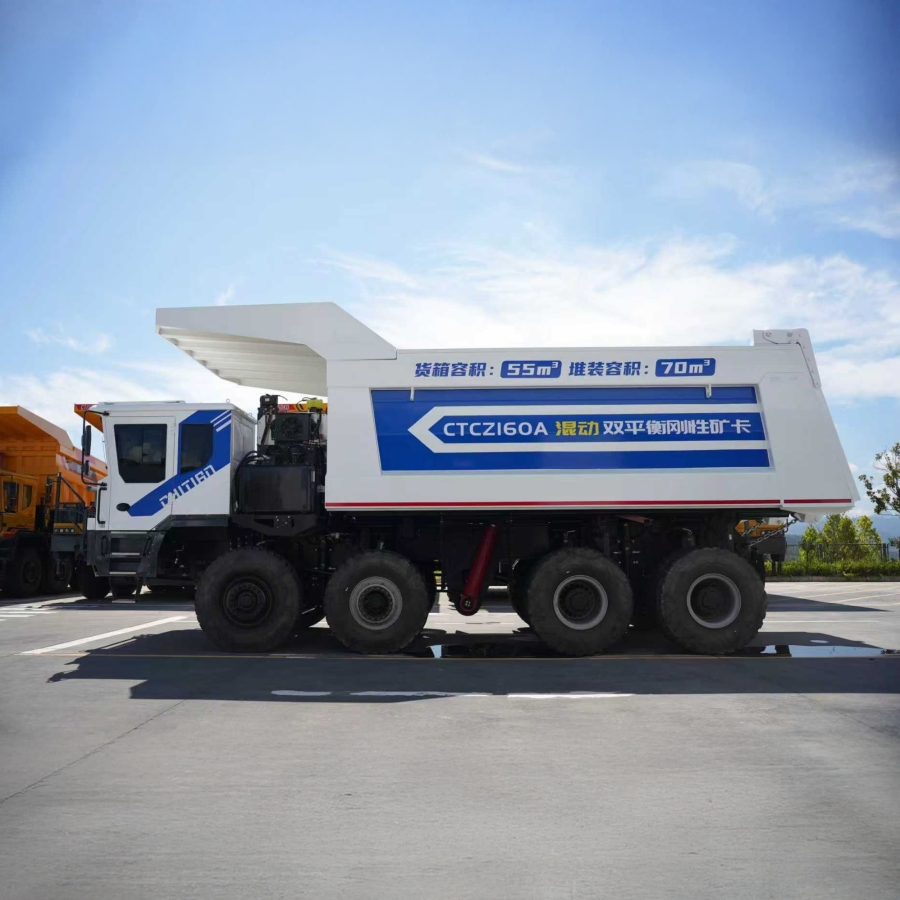 Camión volquete rígido híbrido de metanol para minería todoterreno King Steel Ctjz160A fábrica de China