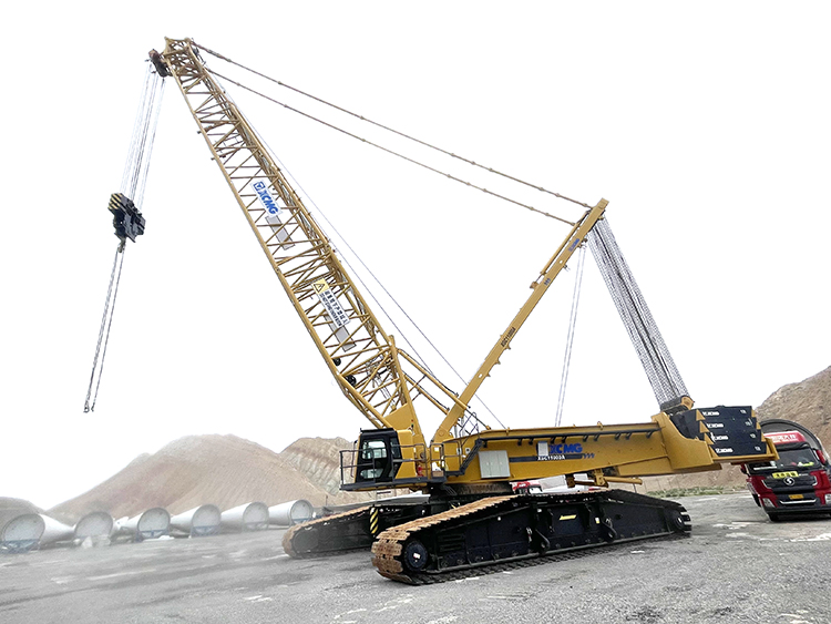 XCMG Oficial 55t 85ton 100 Ton 150t 300ton 600t 1000 Equipos de Elevación Pesada Usados Grúa Hidráulica Móvil de Oruga en Venta