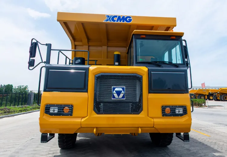 Camión Volquete de Fábrica XCMG Xdr80t 76 Toneladas Usado Totalmente Hidráulico Tri Eje Rígido Camión de Minería en Venta
