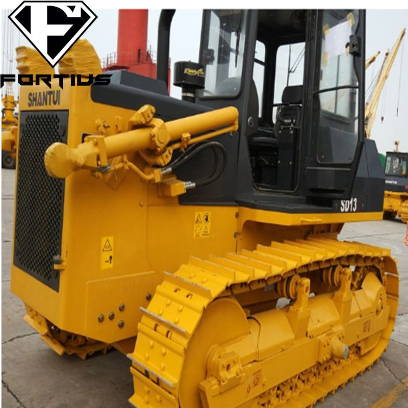 Venta Caliente Usado / Segunda Mano 8ton 10ton 12 Tonelada Pequeña Compacta Cubo de Pantano Rueda Topadora de Oruga / Bulldozer Hidráulico con Ripper de Púa Única