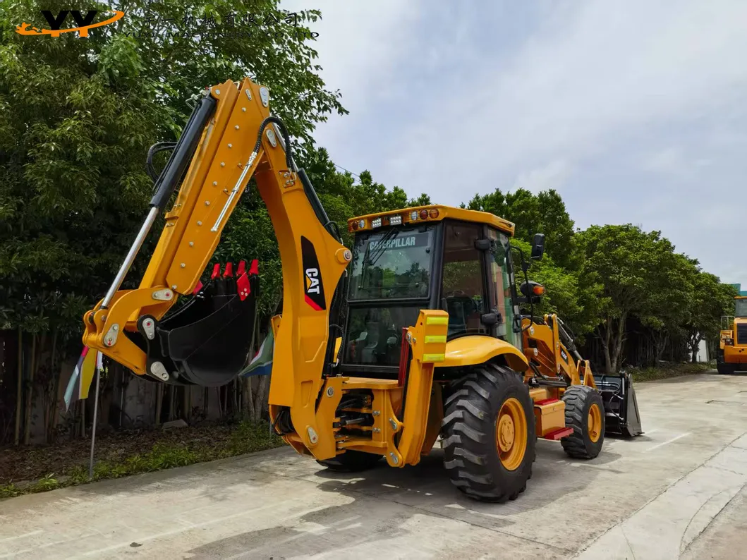 Cargadora de retroexcavadora 420f Cargadora de ruedas Excavadora Caterpillar usada Mini retroexcavadoras en buen estado Retroexcavadora nueva original