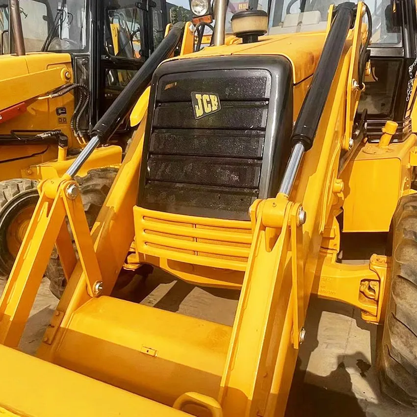 JCB retroexcavadora detalle brazo