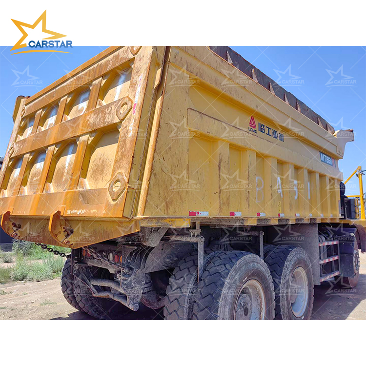 Camión volquete usado 60 toneladas camión de minería articulado de segunda mano