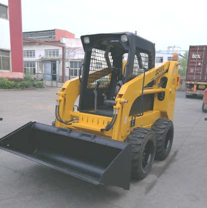 TUV CE Usado 75HP 85HP 500kg 1200kg 700kg Pequeña Cargadora de Orugas de Gasolina Skid Steer Jardín Alta Eficiencia Precio de Fábrica China