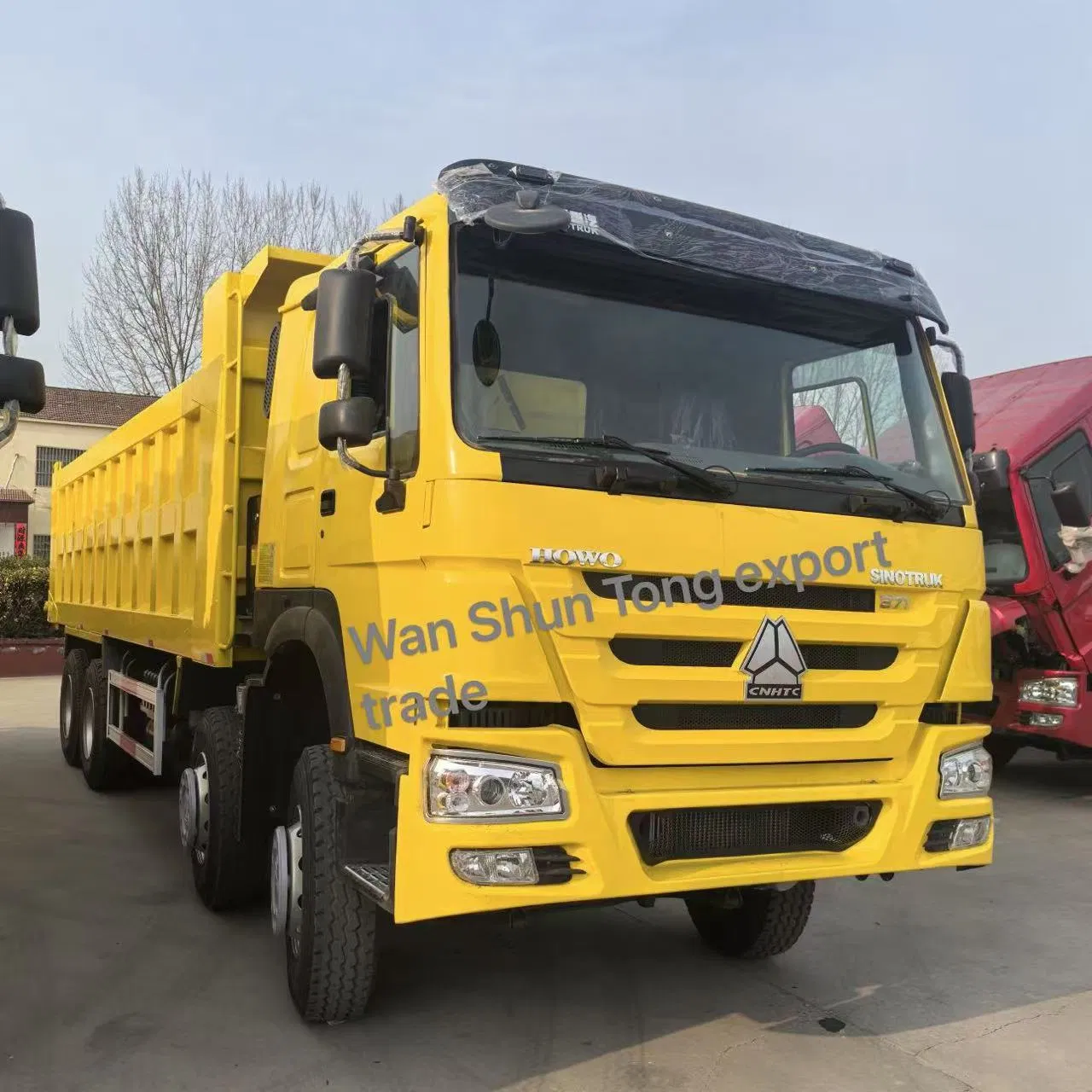 Camión volquete articulado usado HOWO de Sinotruk, Beiben, FAW, Foton para transporte de arena y piedra pesada 371HP 375HP 6X4 Camiones usados de cantera