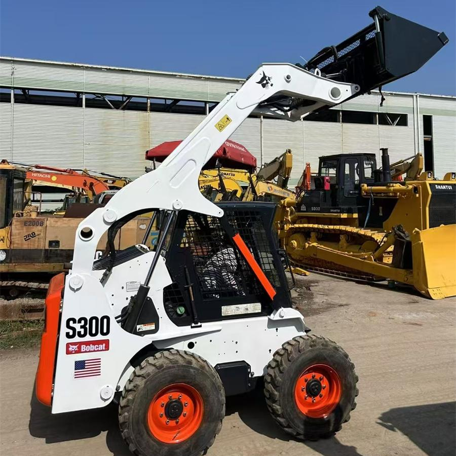 Mejor Bobcat Pequeño Usado en la Parte Delantera S300 S185 S450 Excavadora Jcb Retroexcavadora Cargadora Compacta Mini para Venta