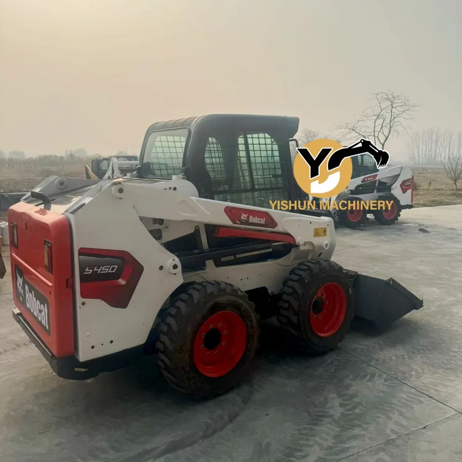 Cargadora sobre orugas usada Bobcat S450 en buenas condiciones a la venta