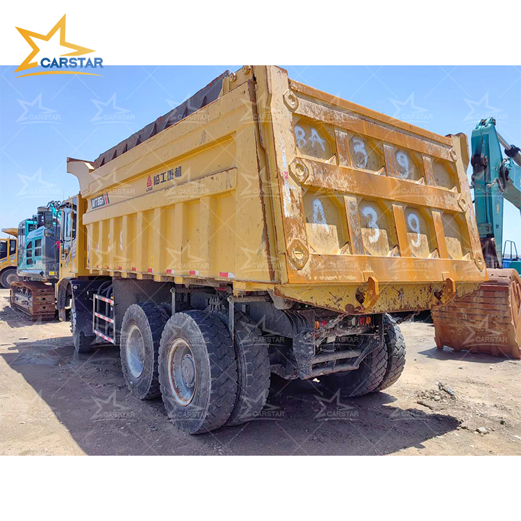 Camión volquete usado 60 toneladas camión de minería articulado de segunda mano