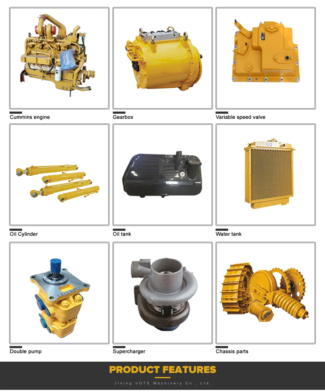 Consumo de combustible de bulldozer Caterpillar para pantano con piezas