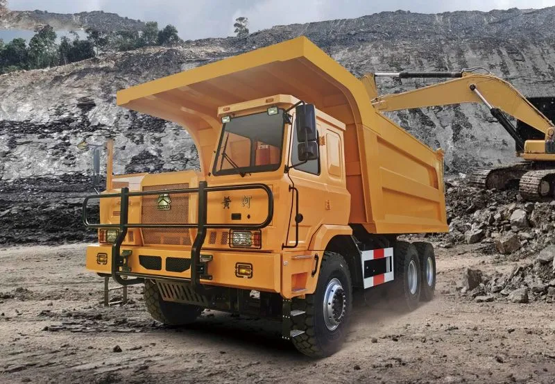 Camión volquete rígido 105t 10wheels 530HP camión dumper para minería de carbón fuera de carretera en venta