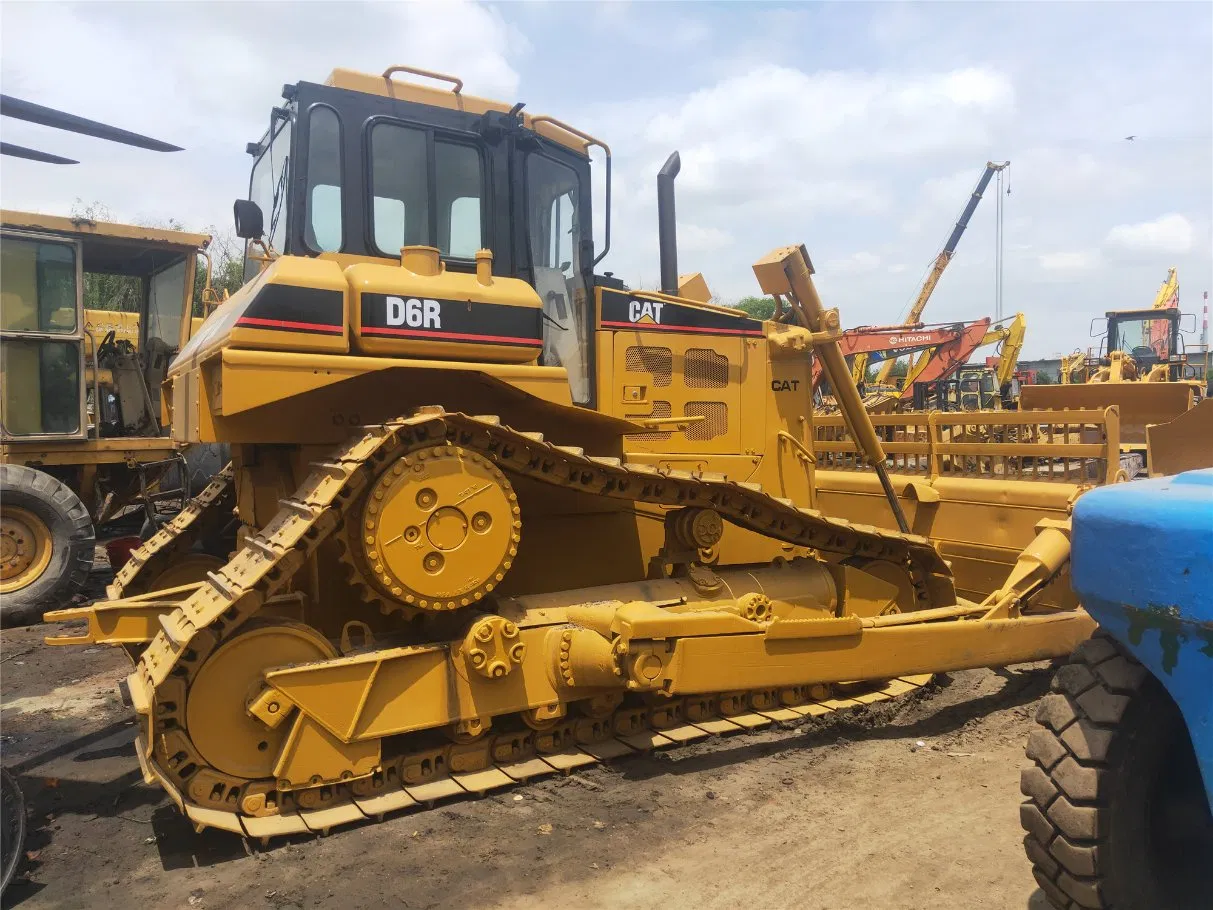 Bulldozer de oruga de segunda mano Cat D6r Bulldozer original usado Caterpillar V Tractor de orugas