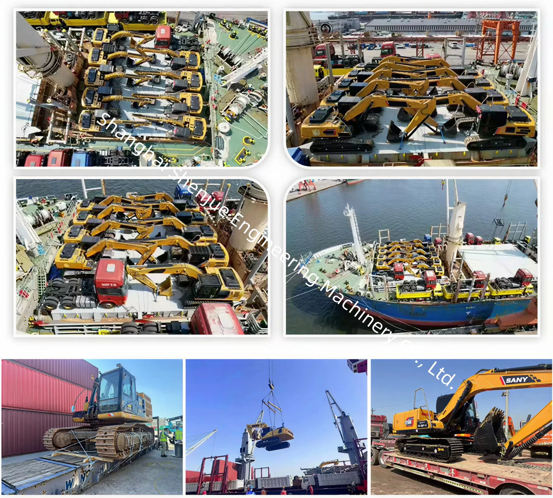 Embalaje de maquinaria de construcción 2