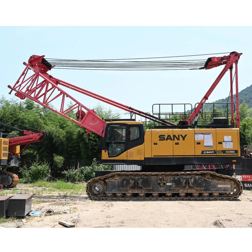 90ton Grúa de oruga usada para construcción 90ton Otras grúas de oruga usadas para edificación