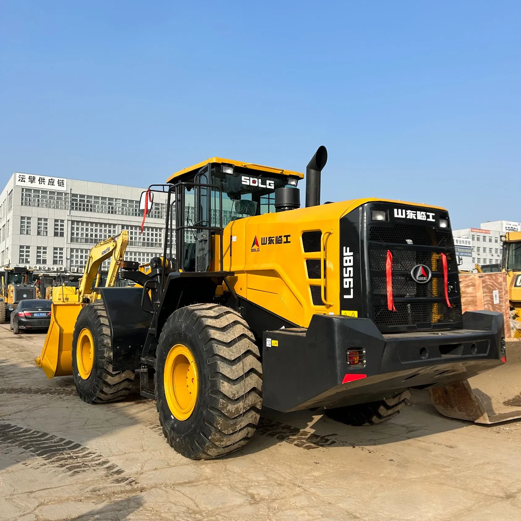 Cargadora de Ruedas Frontales de L958f LG958f L956f LG956f 5 Toneladas Usada