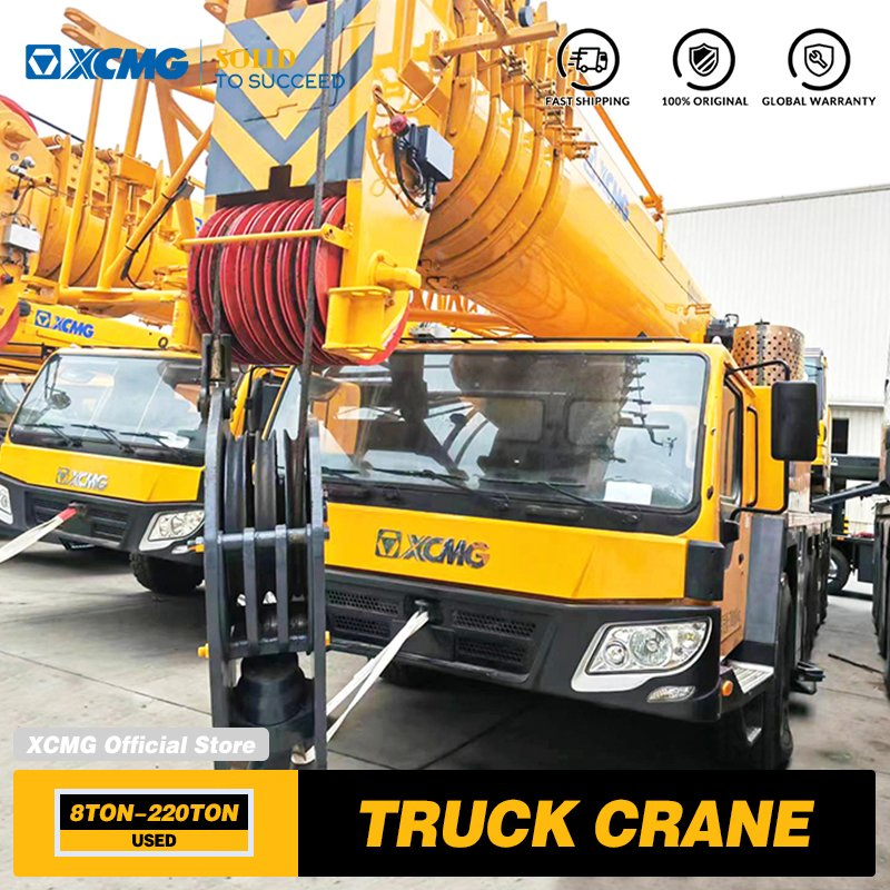 Buena condición grúa de camión usada XCMG Qay160 Construcción hidráulica 160ton Grúa todo terreno para la venta