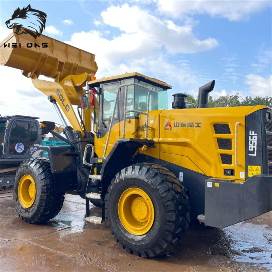 Sdlg956f Cargadora de ruedas usada 936L Segunda mano 966 950 Caterpillar 90% Nueva Sdlg 956 LG956 LG956L L956f L968 Liugong Clg856 Clg856h Precio bajo en todas las marcas de cargadoras