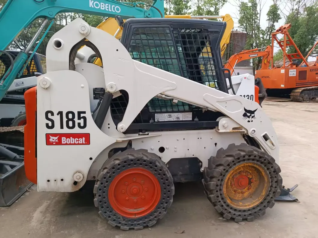 Mini Cargador Bobcat S130/S150/S160/S185/S220/S300 en Stock Usado Varios Modelos Cargador Bobcat Cargador de Oruga Usado S185 Cargador Bobcat