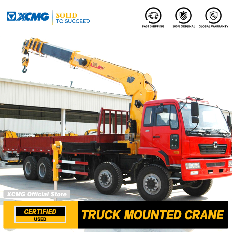 Grúa montada en camión usada XCMG 5 Ton 8 Ton 10 Ton 16 Ton grúa de pluma telescópica de rodillo de China, camión de recogida, camión volquete con grúa en venta