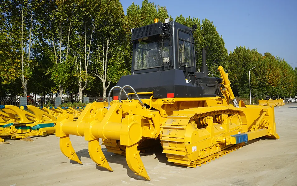 Bulldozer de orugas, estructura mecánica confiable