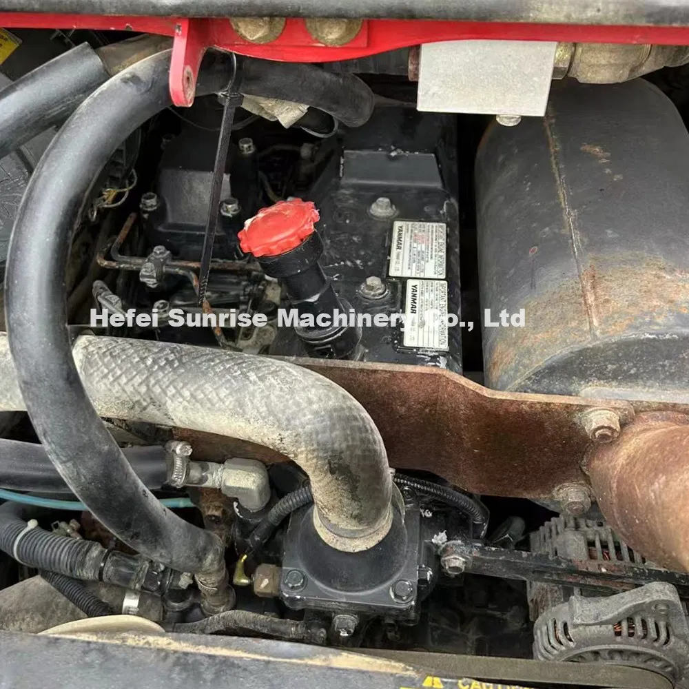 Mini Takeuchi usado Tl150 cargadora de orugas de segunda mano maquinaria
