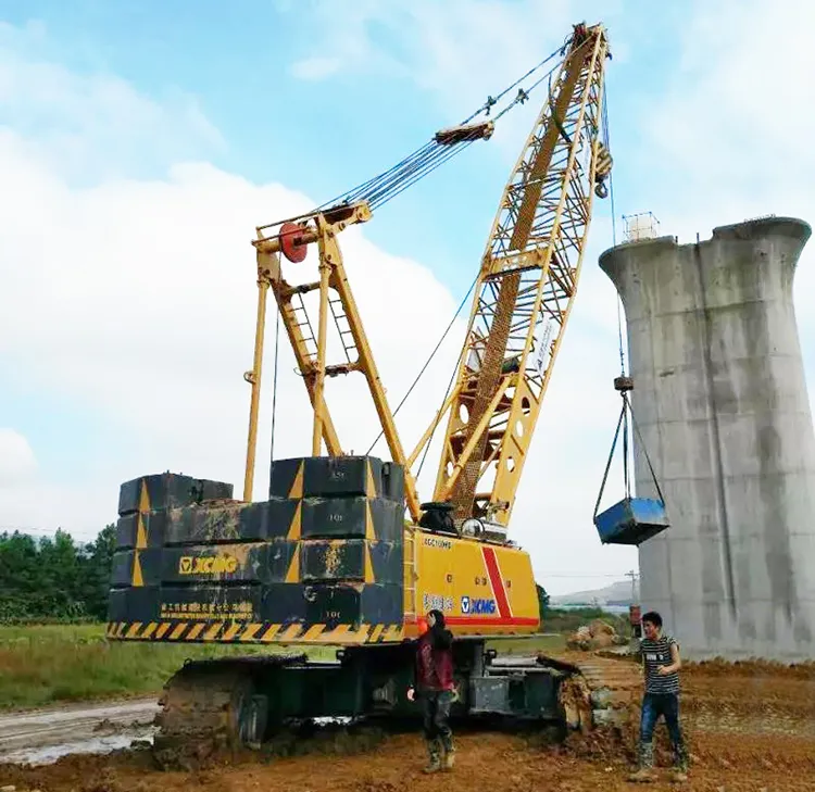 Oruga de grúa móvil usada XGC150