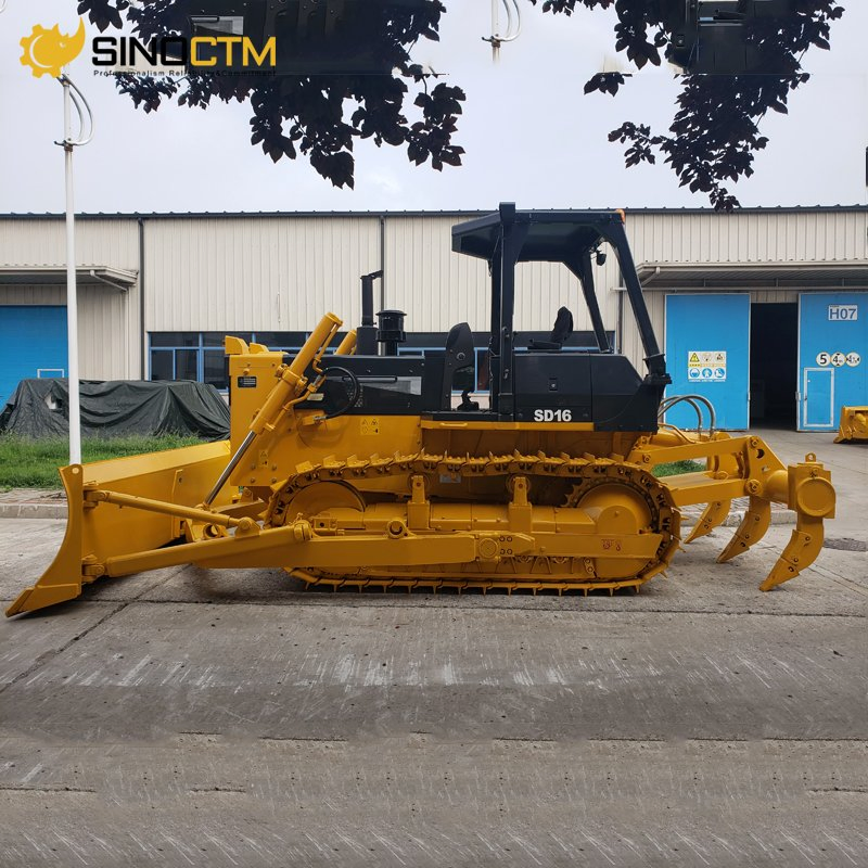 Maquinaria de Bulldozer Pesado de Segunda Mano 3.7m3 160HP Nueva o Usada 17t Bulldozers de Cadenas para Minería con Cuchilla Ripper