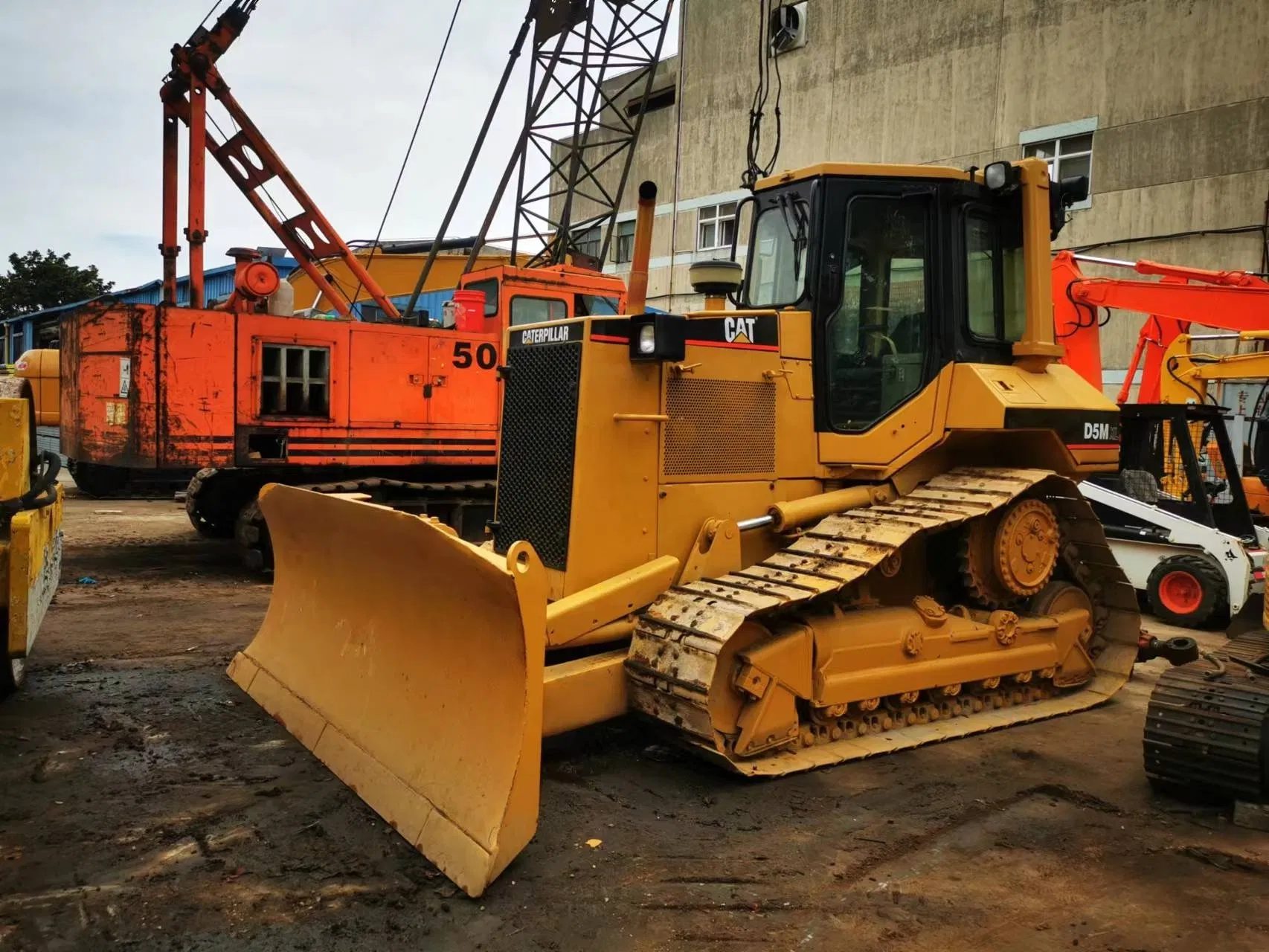 Bulldozer Crawler Usado Cat D5m Bulldozer Original de Segunda Mano Caterpillar V Tractor de Oruga