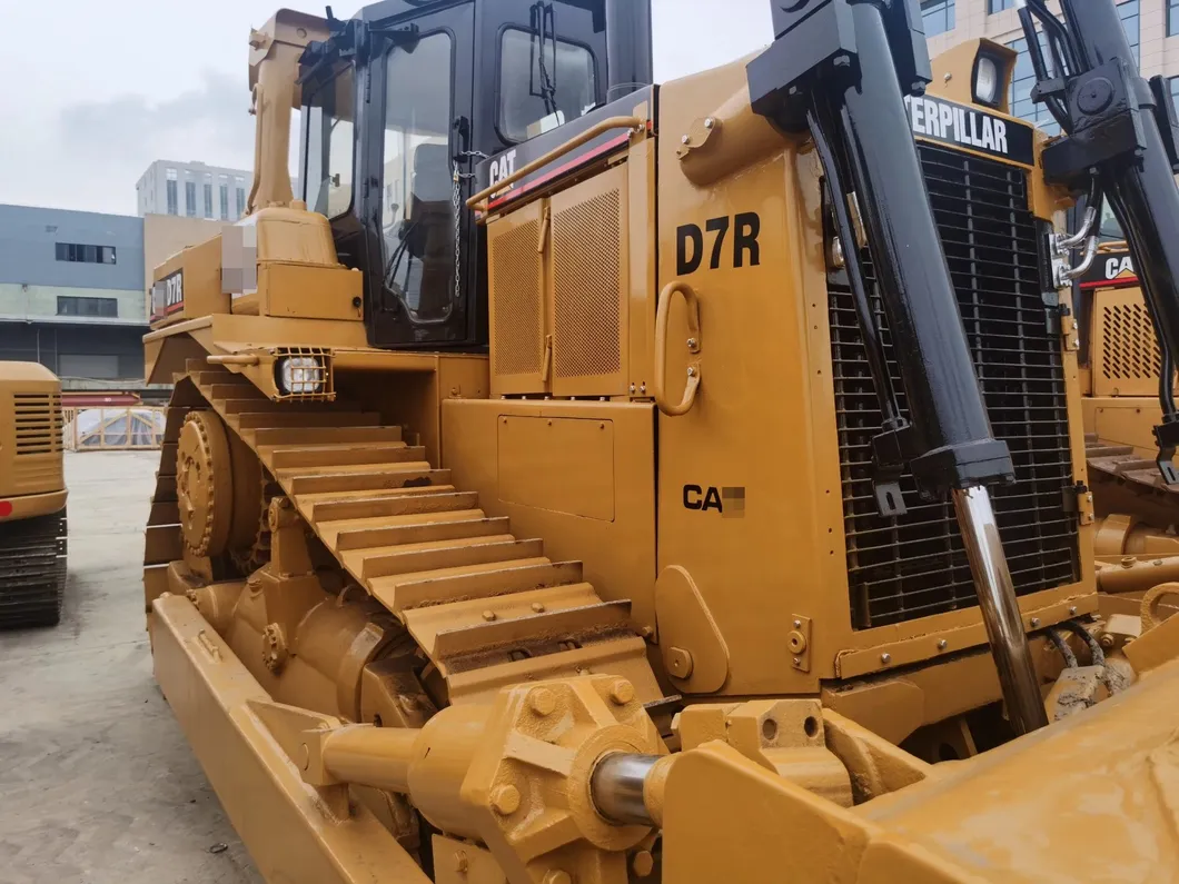 Bulldozer de oruga usado Cat D7r Bulldozer original de orugas Caterpillar V Tractor