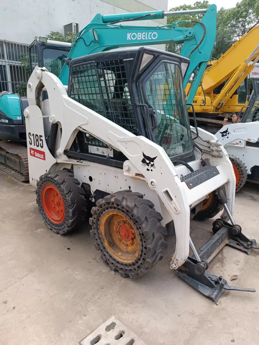 Mini Cargador Bobcat S130/S150/S160/S185/S220/S300 en Stock Usado Varios Modelos Cargador Bobcat Cargador de Oruga Usado S185 Cargador Bobcat