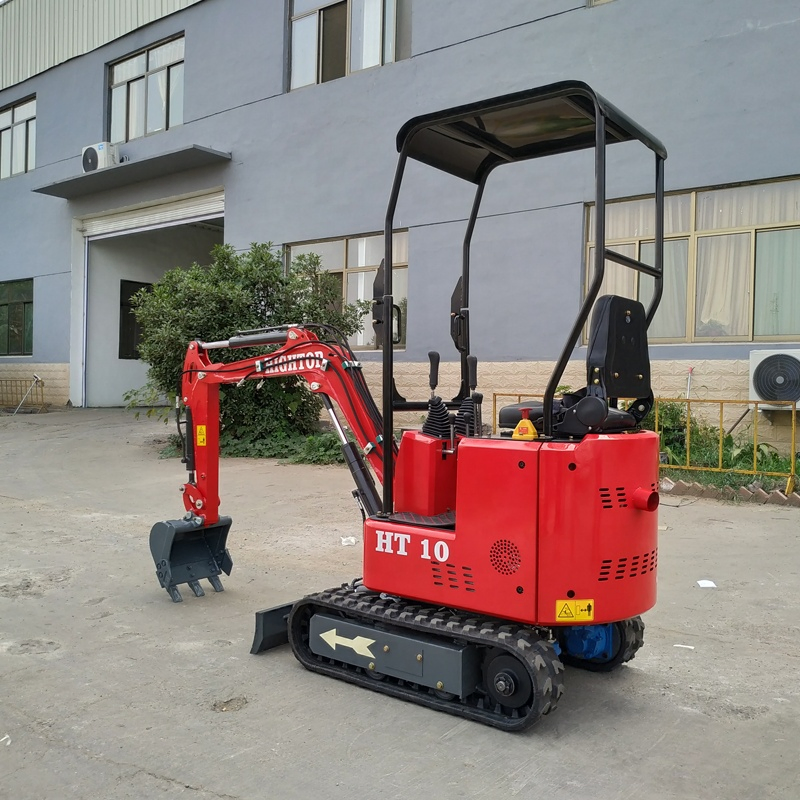 CE ISO Mini Excavadora de Oruga de Alto Rendimiento para Uso Doméstico Jardín Micro Hogar Construcción Invernadero Remolcable Hidráulica en Venta