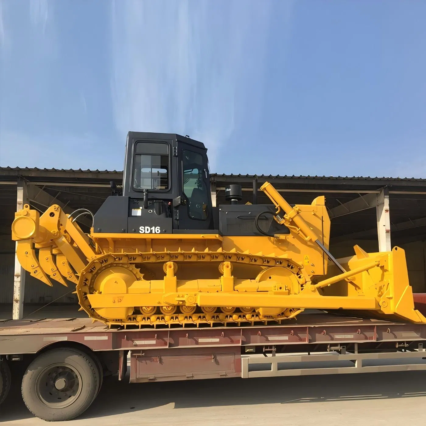 Nueva Shantui SD16 Crawler Dozer Capacidad de Cuchilla para Movimiento de Tierra en Pantano y Humedal