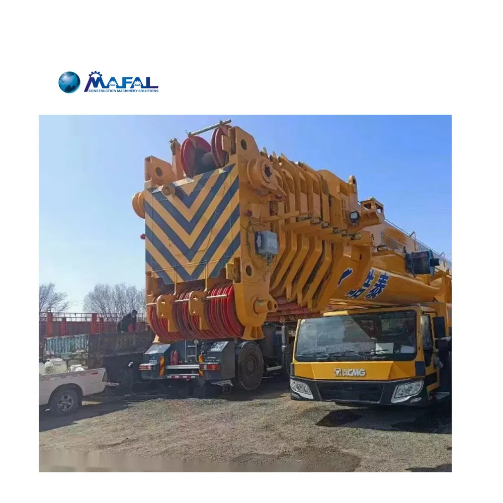 Grúa de Camión Todo Terreno Xccmg Usada Qay650A 650ton Grúa Móvil Todo Terreno en Buen Estado