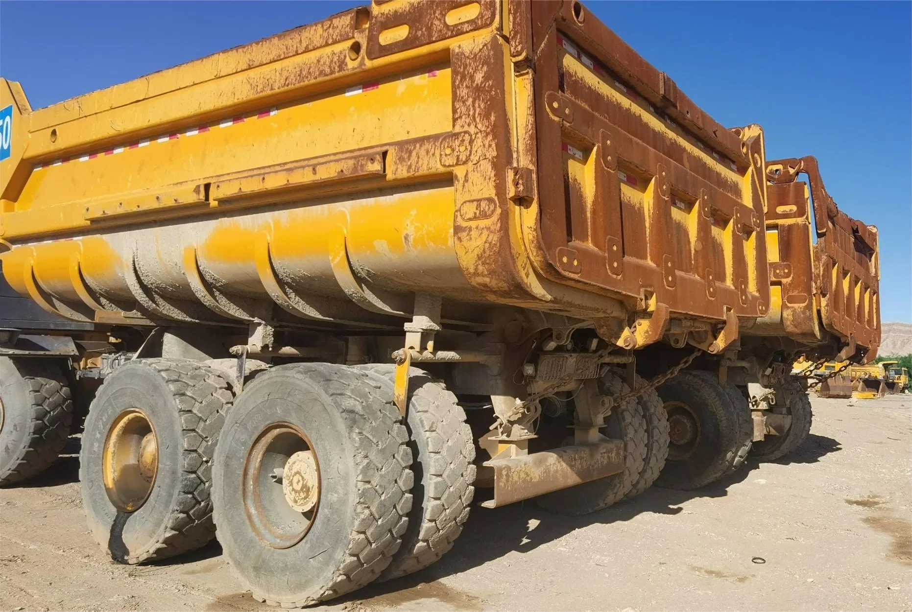XCMG Oficial Xdm80 6X4 Precio de Camión Volquete Articulado Usado para Minería