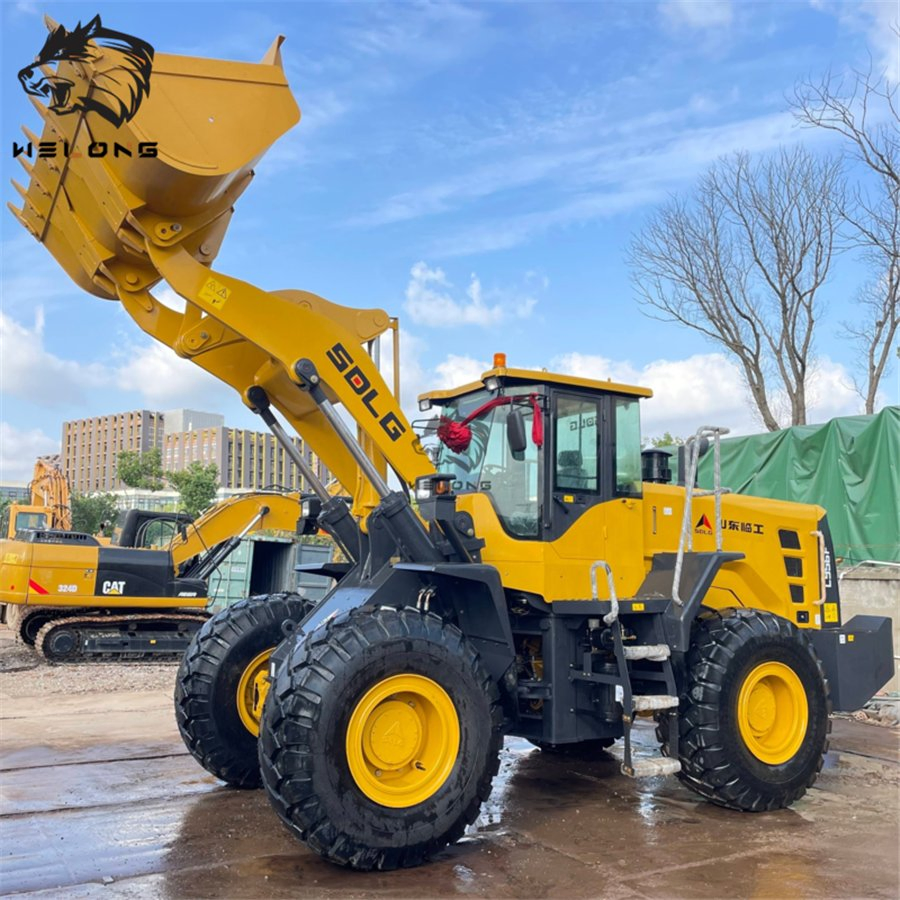 Sdlg956f Cargadora de ruedas usada 936L Segunda mano 966 950 Caterpillar 90% Nueva Sdlg 956 LG956 LG956L L956f L968 Liugong Clg856 Clg856h Precio bajo en todas las marcas de cargadoras