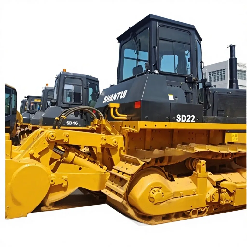 Nueva y Usada Industria de la Construcción 30 Bulldozer Crawler Usado Shantui SD22 SD32 Tractor de Oruga