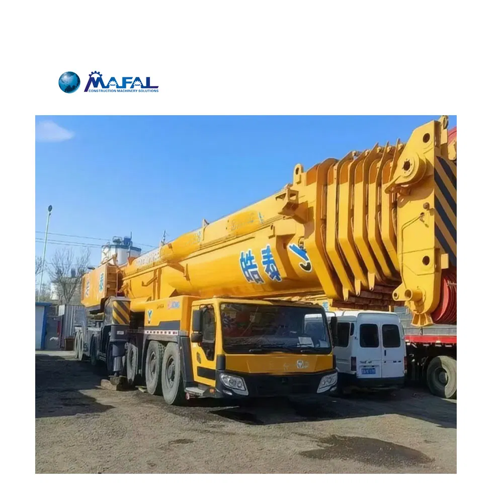 Grúa de Camión Todo Terreno Xccmg Usada Qay650A 650ton Grúa Móvil Todo Terreno en Buen Estado